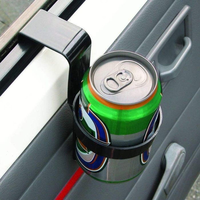 Suport auto Carpoint pentru pahare, fixare la usa, negru, 2 buc.