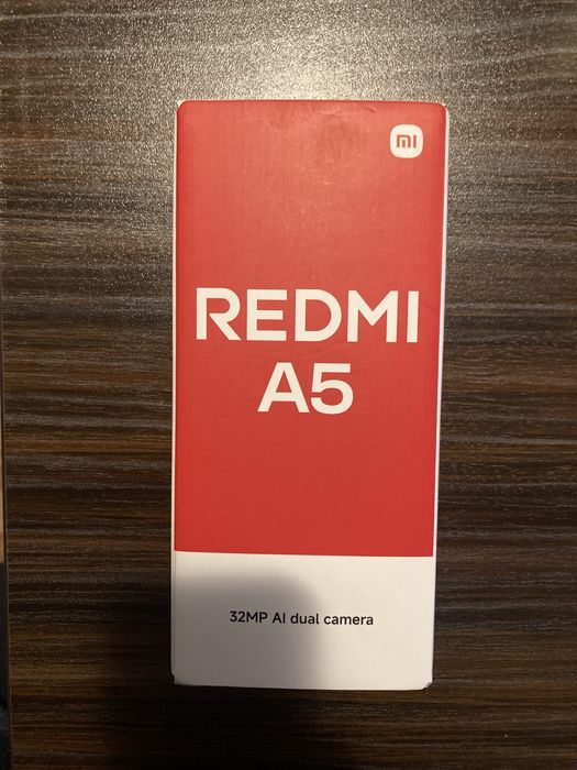 Vând Telefon Dual Sim Xiaomi Redmi A5 64Gb 3Gb RAM Negru Nou Sigilat