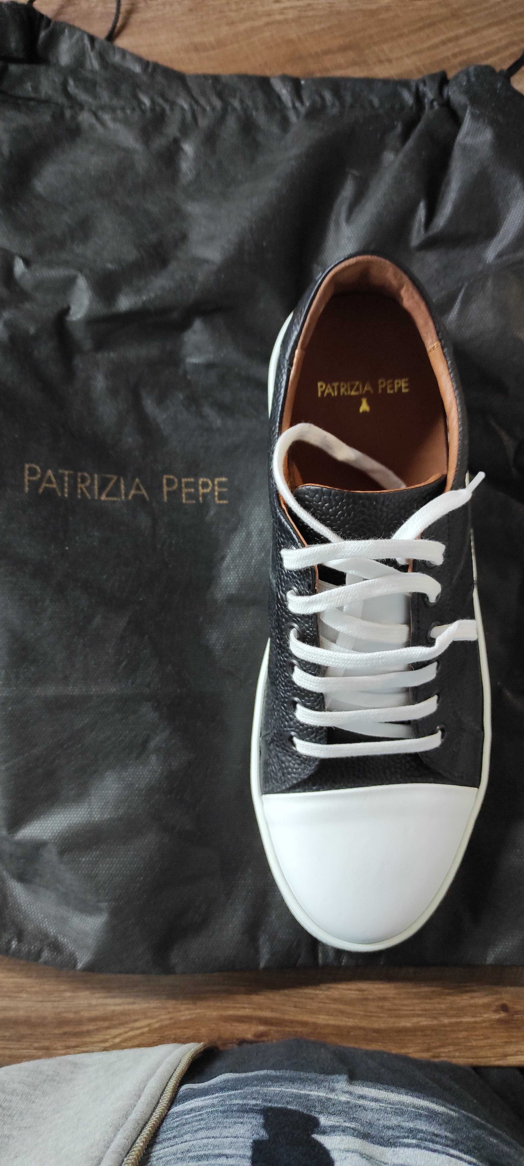 Мъжки 100% естествена кожа обувки Patrizia Pepe (42 номер)