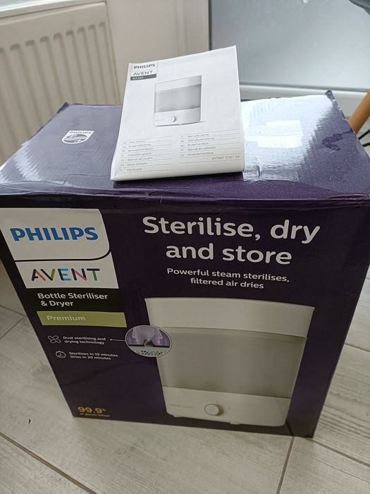 Sterilizator si uscator de biberoane Philips Avent Premium SCF293/00
