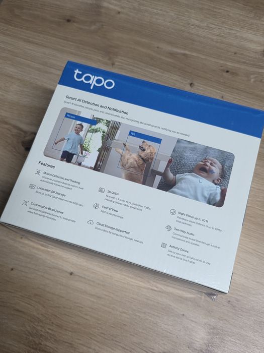 Camera video de securitate - Tapo C220 2K QHD AI  - 360°