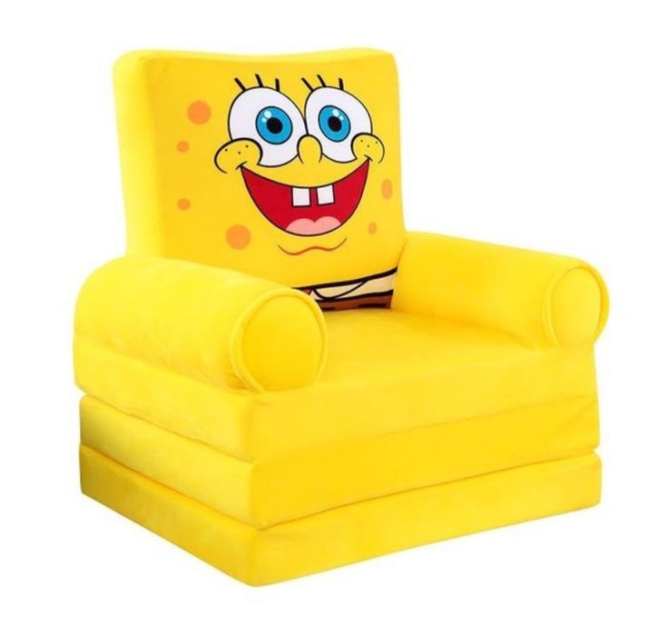 Плюшен фотьойл Спондж Боб