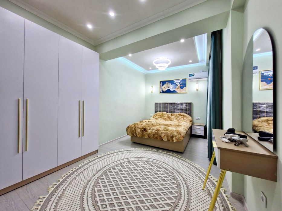 3х комнатная 90м² на 4 этаже в Новостройке с Лифтом Рудакий