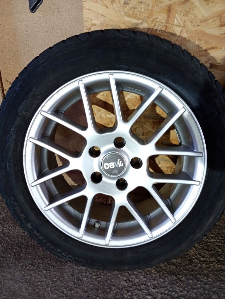 VW CADDY джанти със зимни гуми 195/60/16С 7,5J ET35 5x112 цо66,6 -