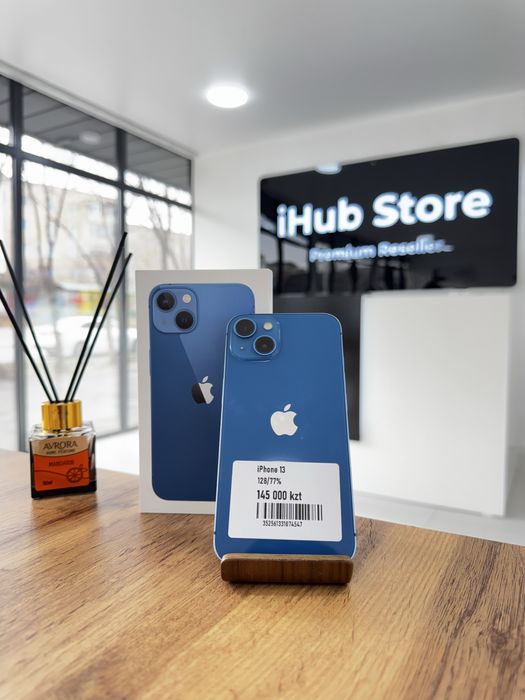 iPhone 13 • 128GB / 77% Blue Айфон 13 • 128гб / 77% Синий