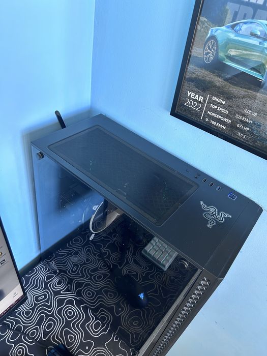 Геймърски сетъп. NVIDIA GeForce GTX 1650 компютър