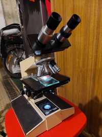 Продам бинокулярный польский и американский  микроскопы
