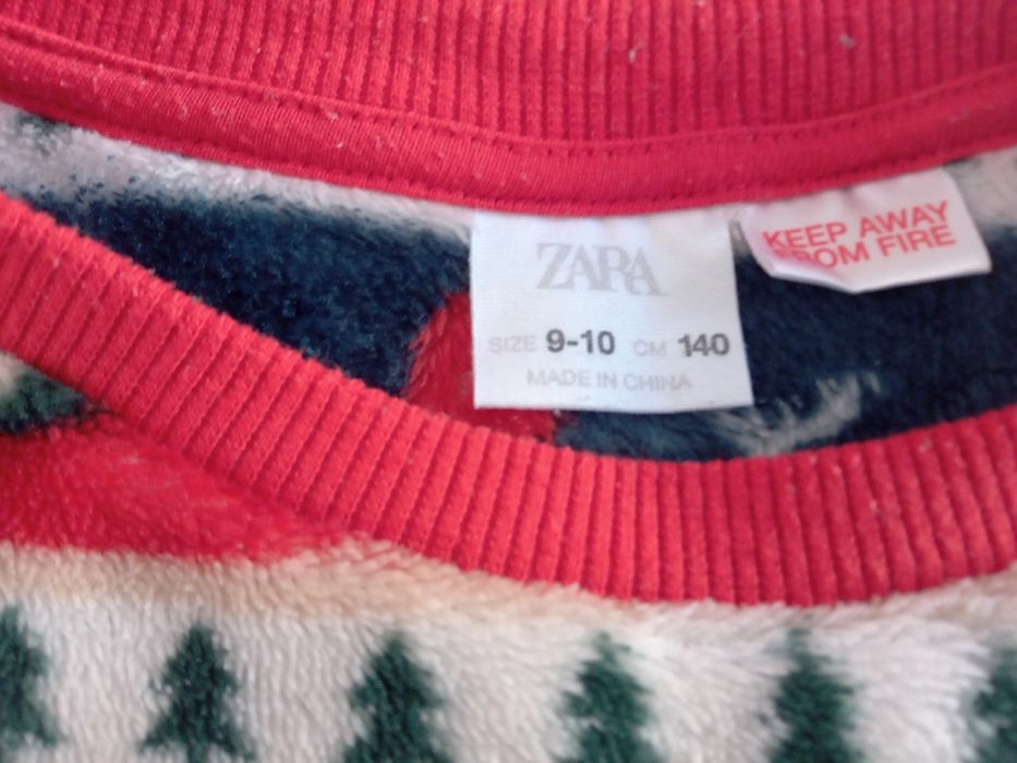 Pijamale Zara 9-10 ani