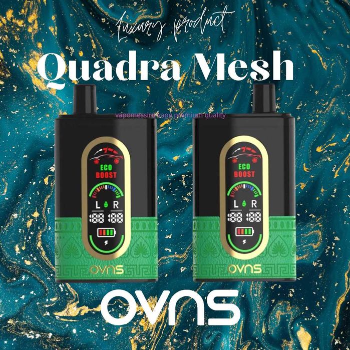 Vape Quadra Mesh Luxury Doua Arome 50.000 Superior!