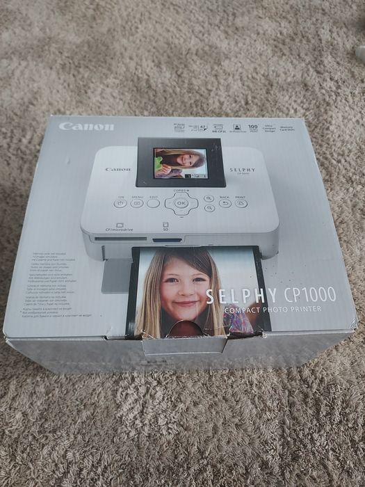 Imprimanta foto Canon Selphy CP1000 compact photo printer Noua