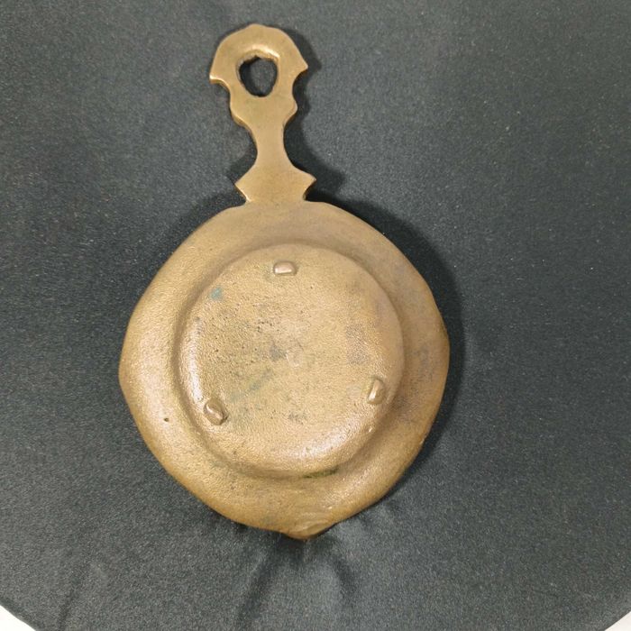 Scrumiera antica, bronz masiv, Baroc-Victorian