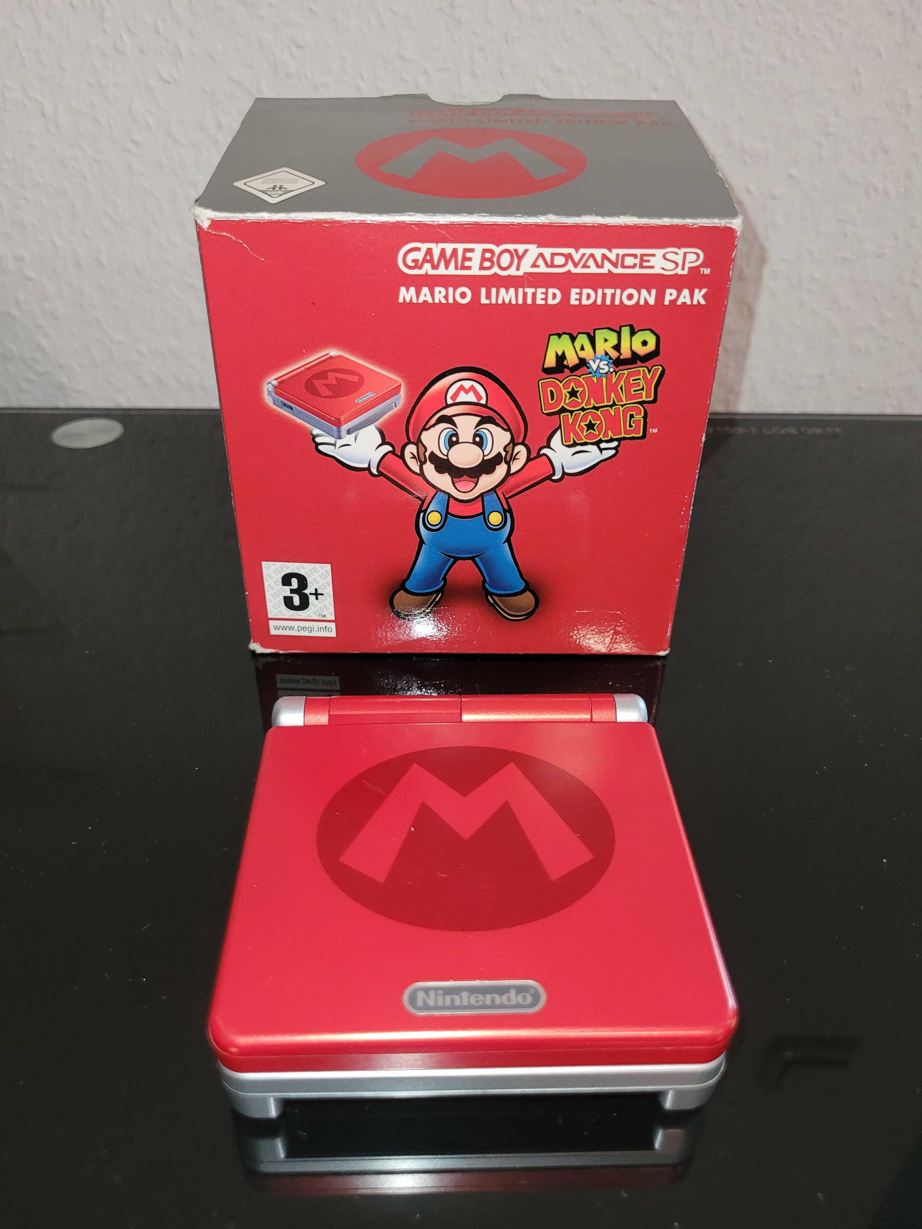 Gameboy Advance Sp Mario Limited Edition