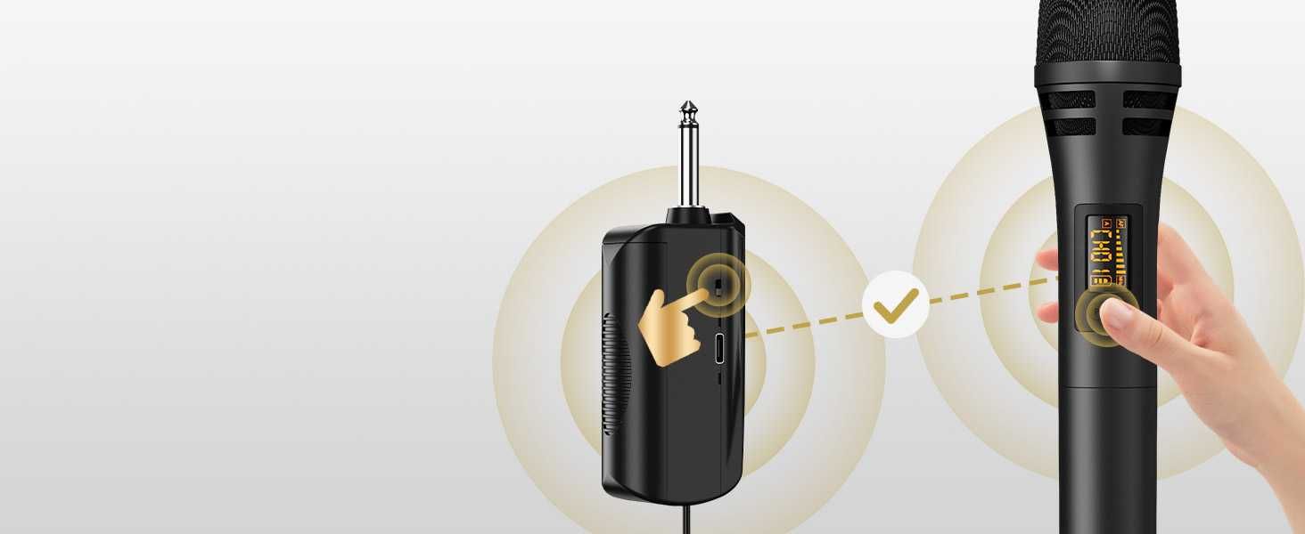Безжичен микрофон TONOR TW310