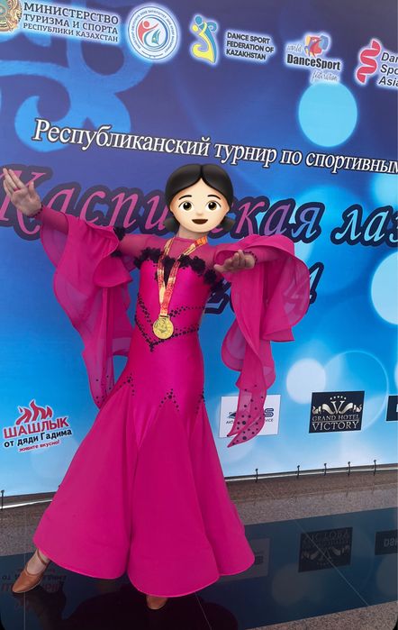 Продам 2 платья для спортивно-бальных танцев
