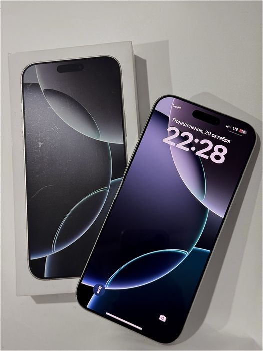 Iphone 16 pro max 512 gb sotiladi rangi oq