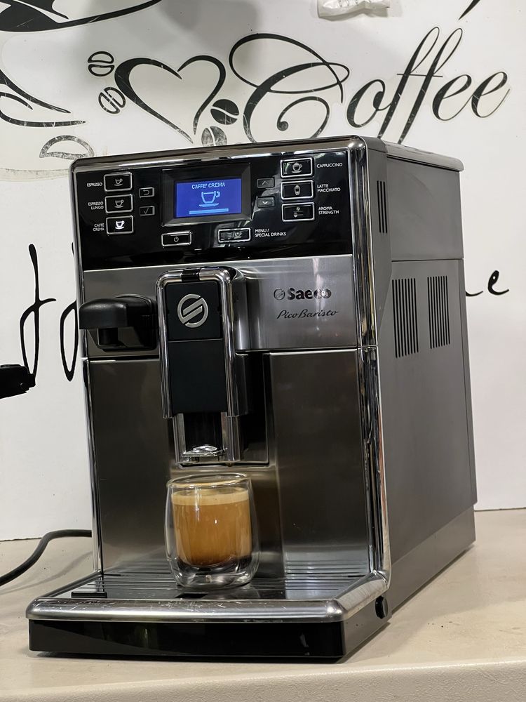 Кафемашина кафе автомат Saeco PicoBarista с гаранция