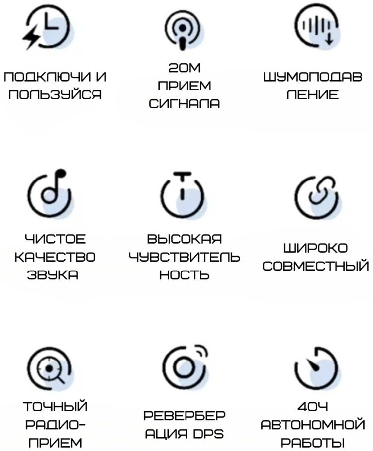 Петличка беспроводной микрофон