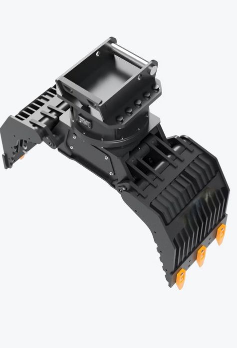 Graifer rotativ de sortat demolat excavator