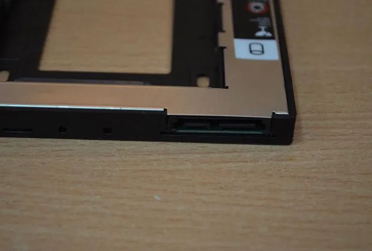DVD адаптер за 2-ри HDD/SSD за лаптоп 9.5 / 12.7мм SATA 3 + Гаранция