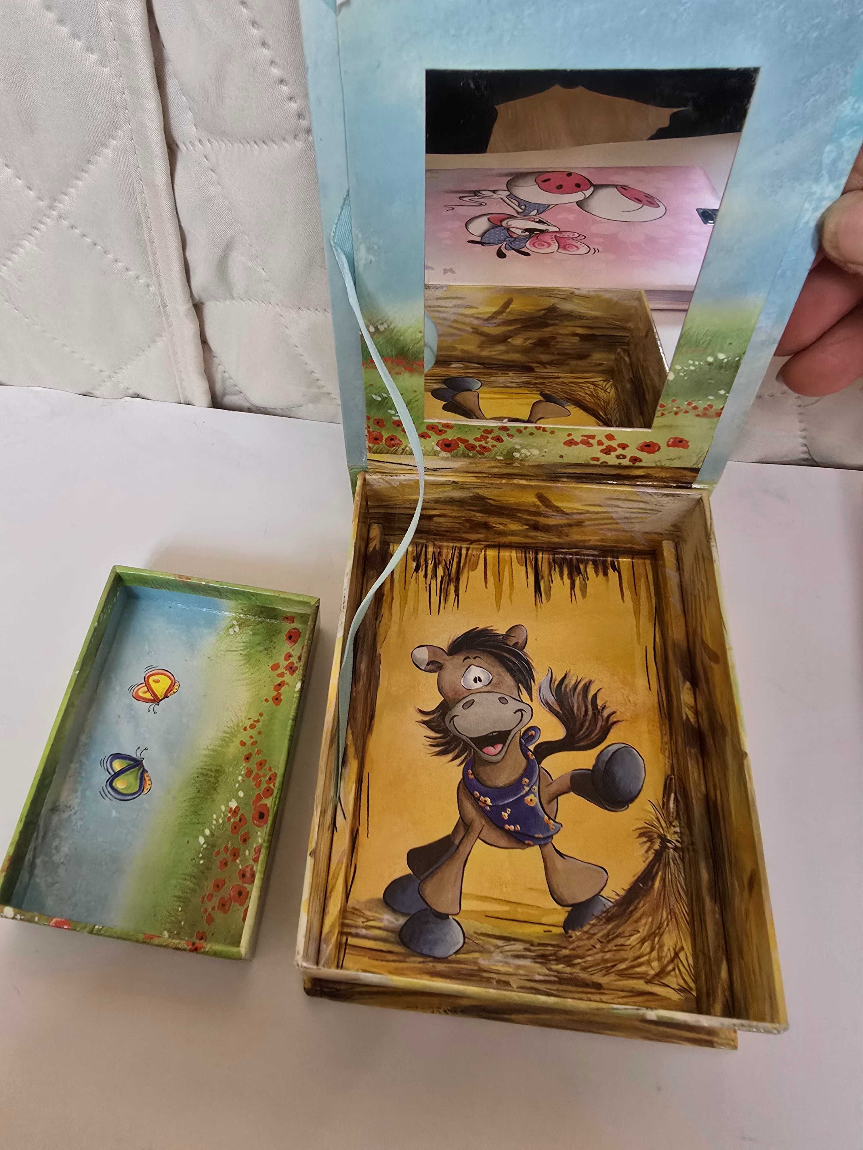 Colectie DIDDL ,cutie bijuterie,sortator,jurnal,bloc