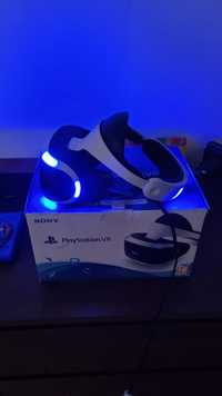 Playstation PS VR + Adaptor PS5 + Joc VR WORLDS