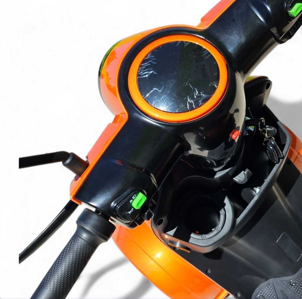 Електрическа Четириколка Едноместна 2024 mod.- Gray Maxmotors