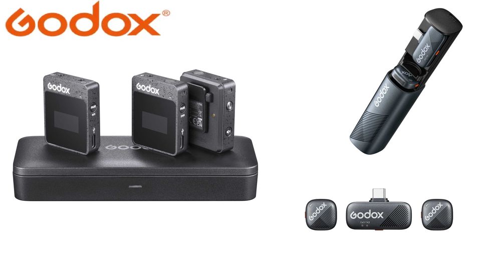 Петличный микрофон Godox Cube SC Kit / Movelink ii