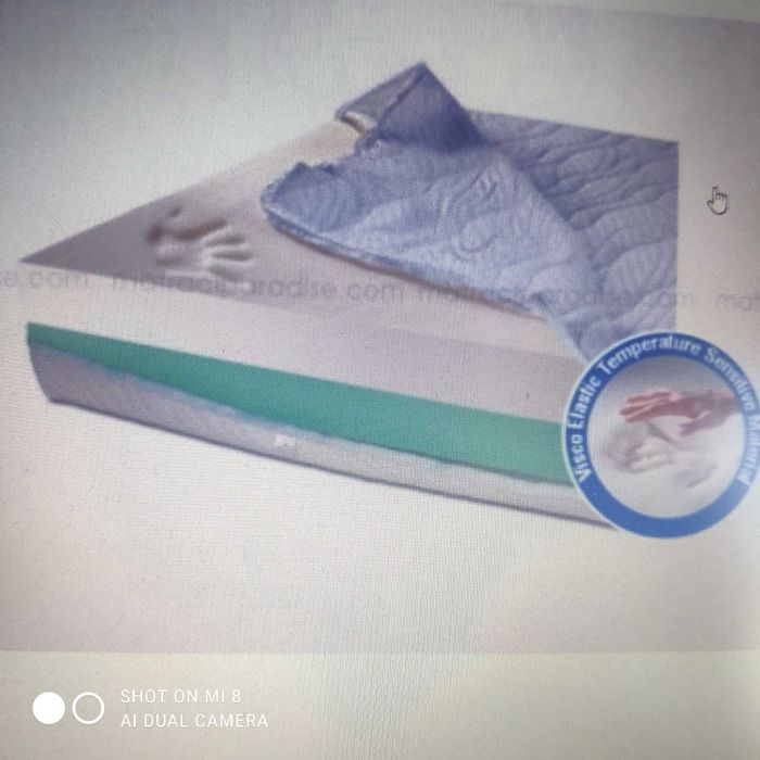 Матрак двулицев с мемори пяна