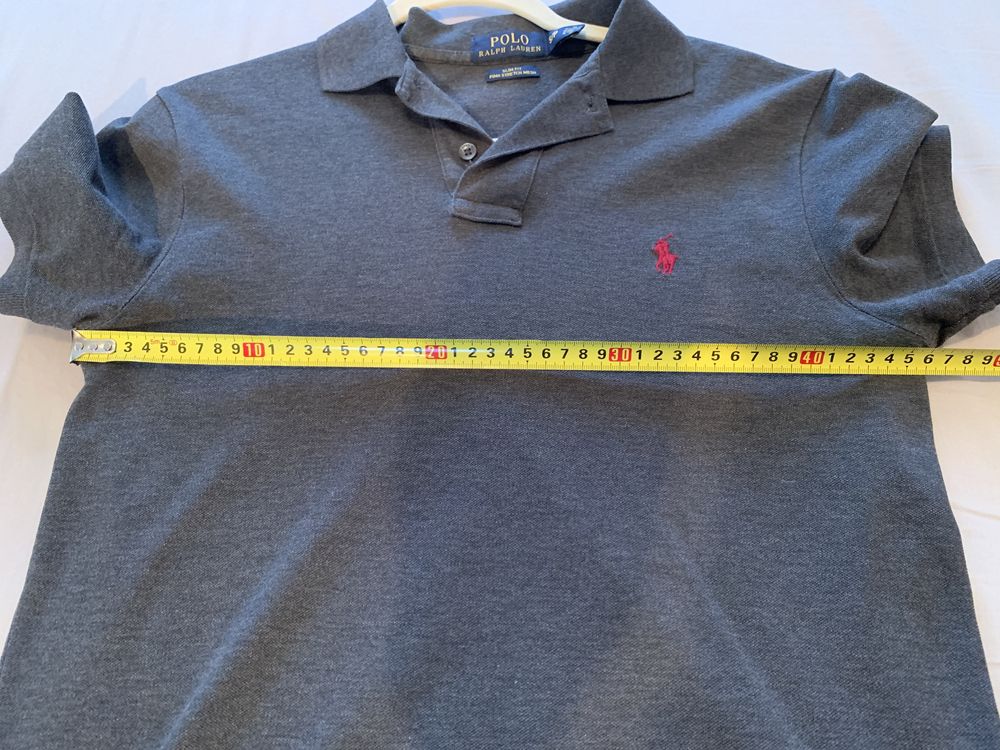 Tricouri originale polo Ralph Lauren Pima Stretch Mesh marime S set 3