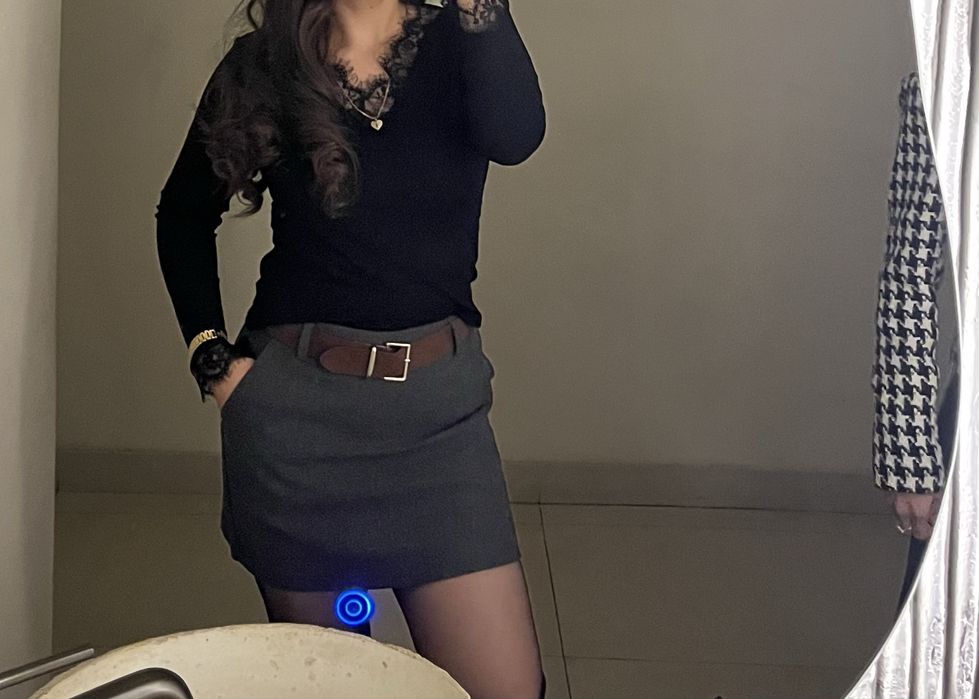 Юбка шерсть зимний