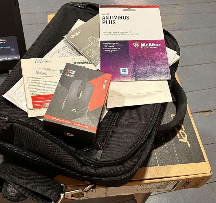 Почти новый Acer 4 ядра ноутбук