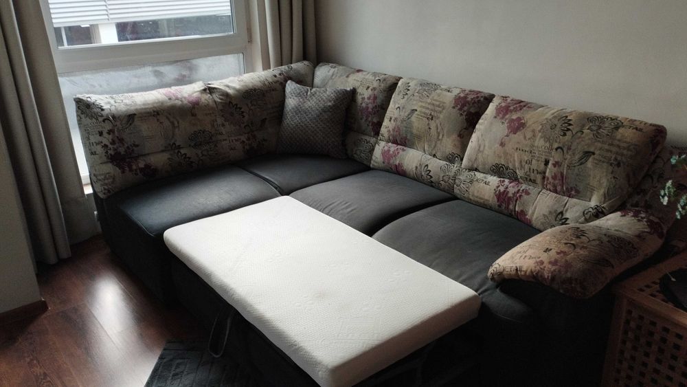 Диван разтегателен с лежанка