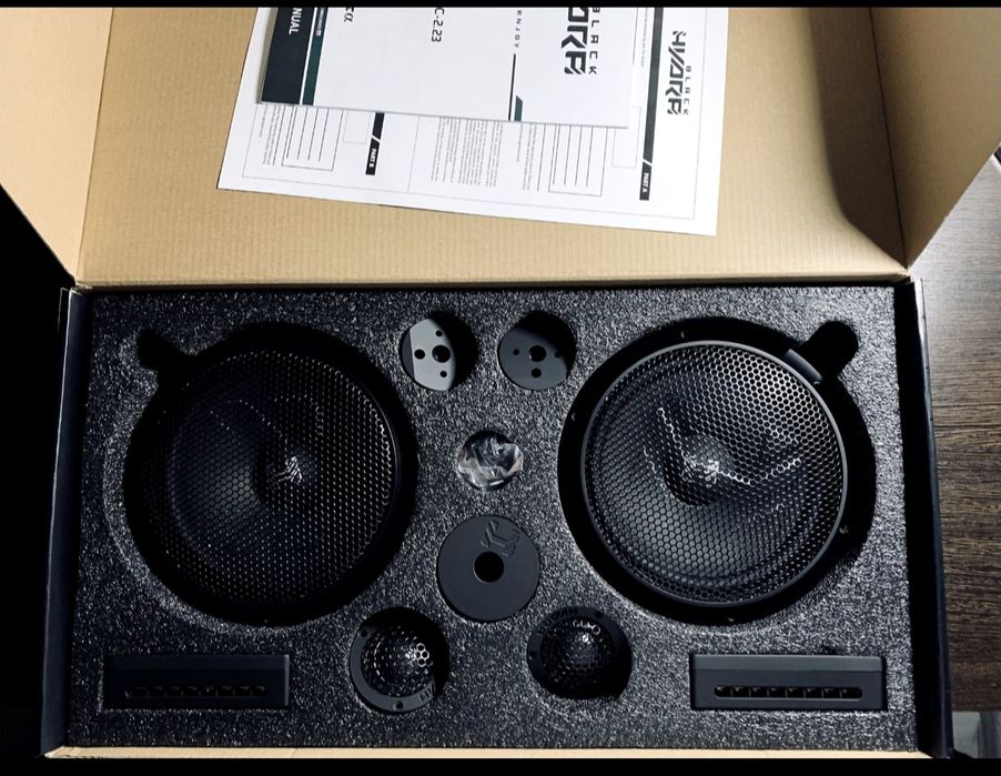 Динамики  Black Hydra HDC-2.23 новые.