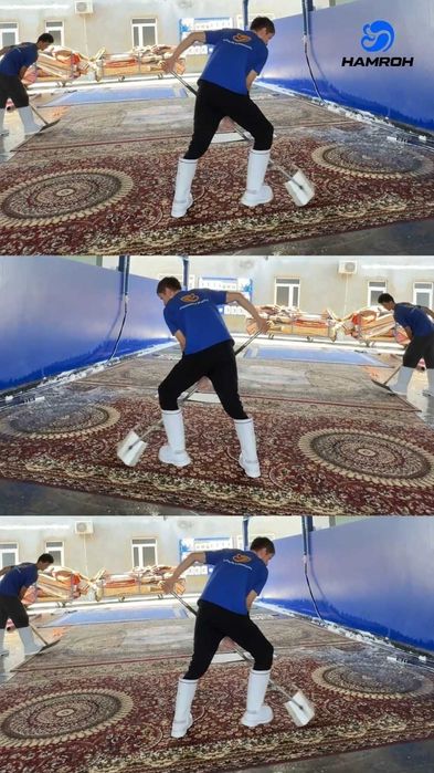 Gilam yuvish xizmati 2 kun ichida