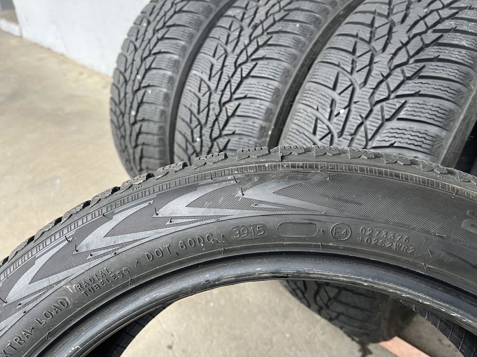 4 бр. зимни гуми 205/50/17 Nokian 7+ mm DOT 3915