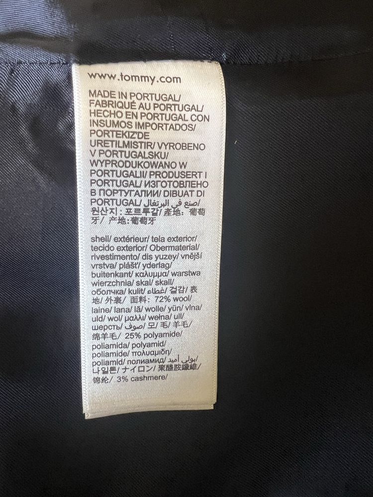 Класическо вълнено палто Tommy Hilfiger