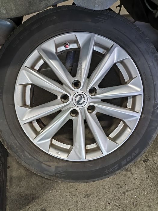 Алуминиеви джанти за Nissan Qashqai/Xtrail/Juke 17цола