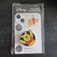 Accesoriu suport telefon Disney Winnie the Pooh + sticker