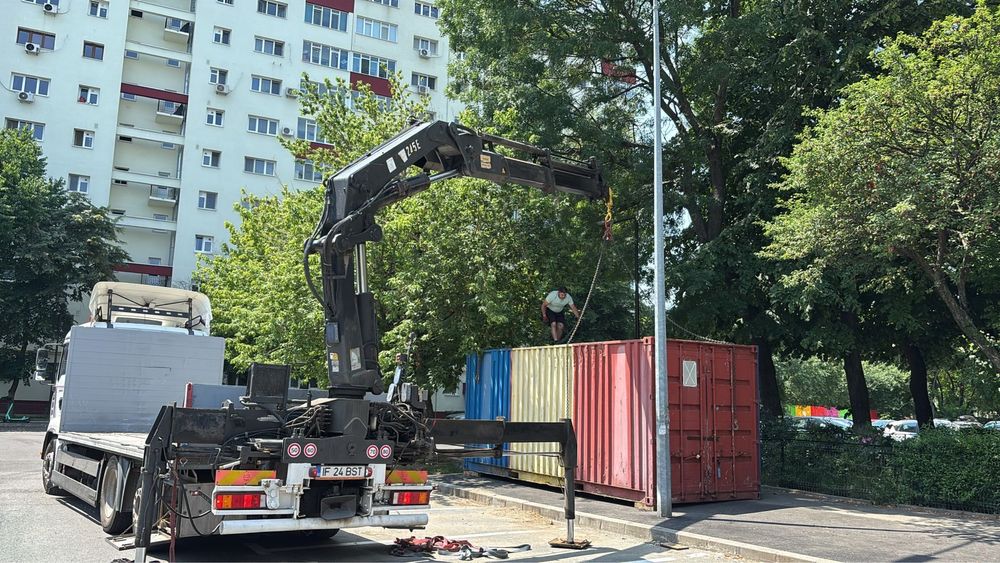 Servicii macara transport