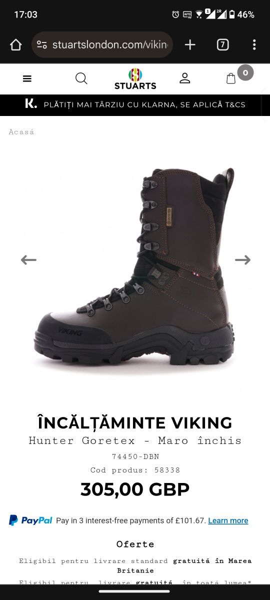 Viking Hunter GTX Ghete de vanatoare