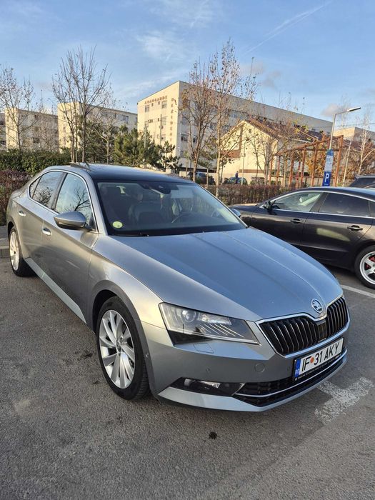 Skoda Superb DSG, piele, trapa, Canton, scaune incalzite, ACC
