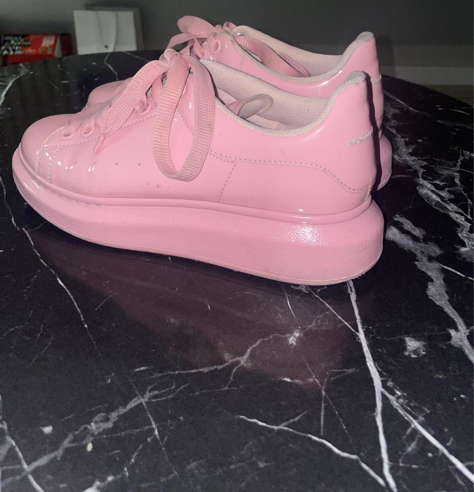 Alexander McQueen Pink Sneakers