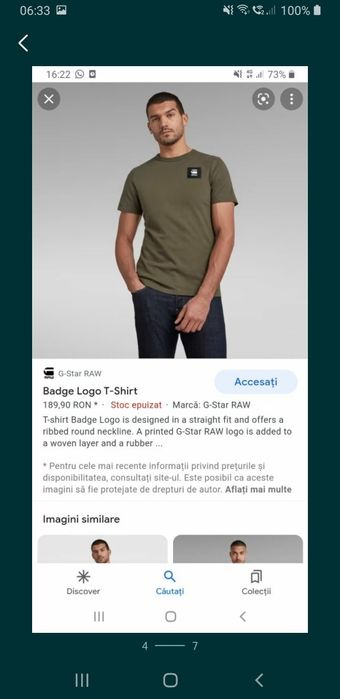 G star tricouri barbati