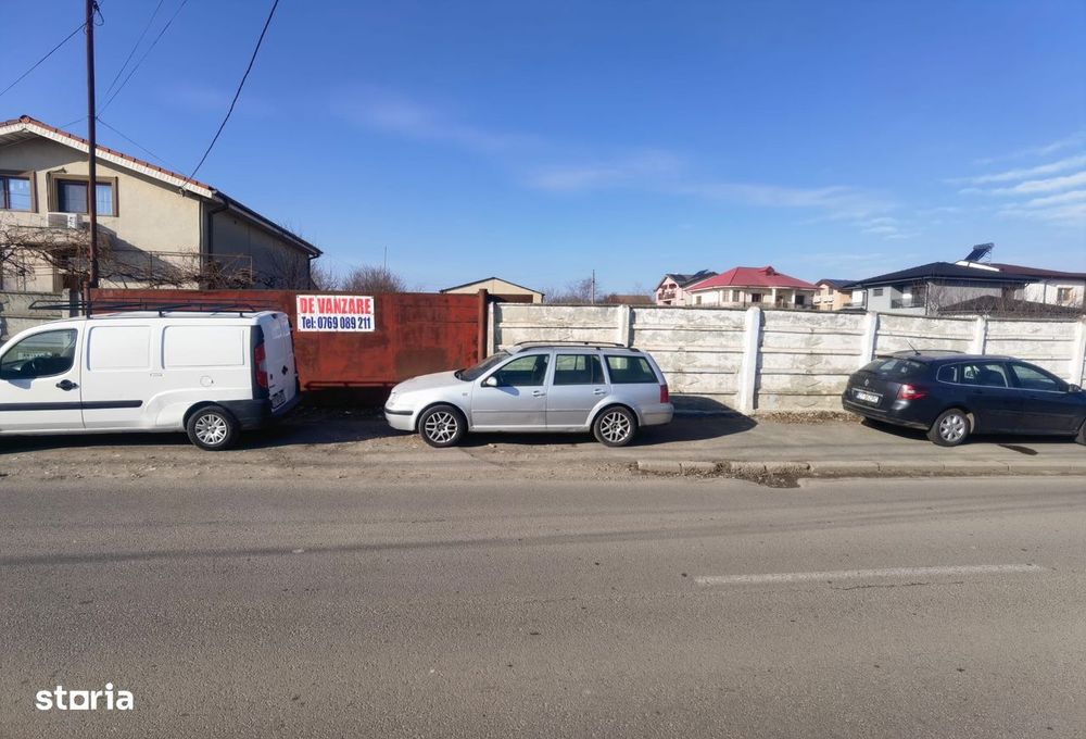 Strada Comarnic 800 mp intravilan ,toate utilitatile lanaga teren