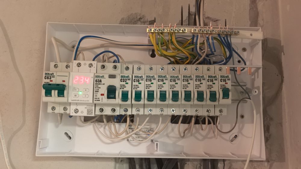 Электрик, электромонтаж, установка розеток