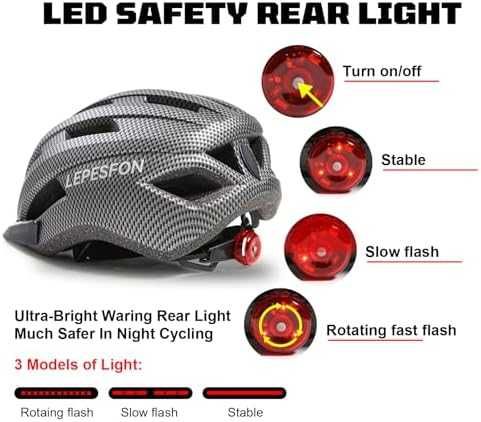 Нова Лека регулируема каска за колоездене колело с визьор и вентилация