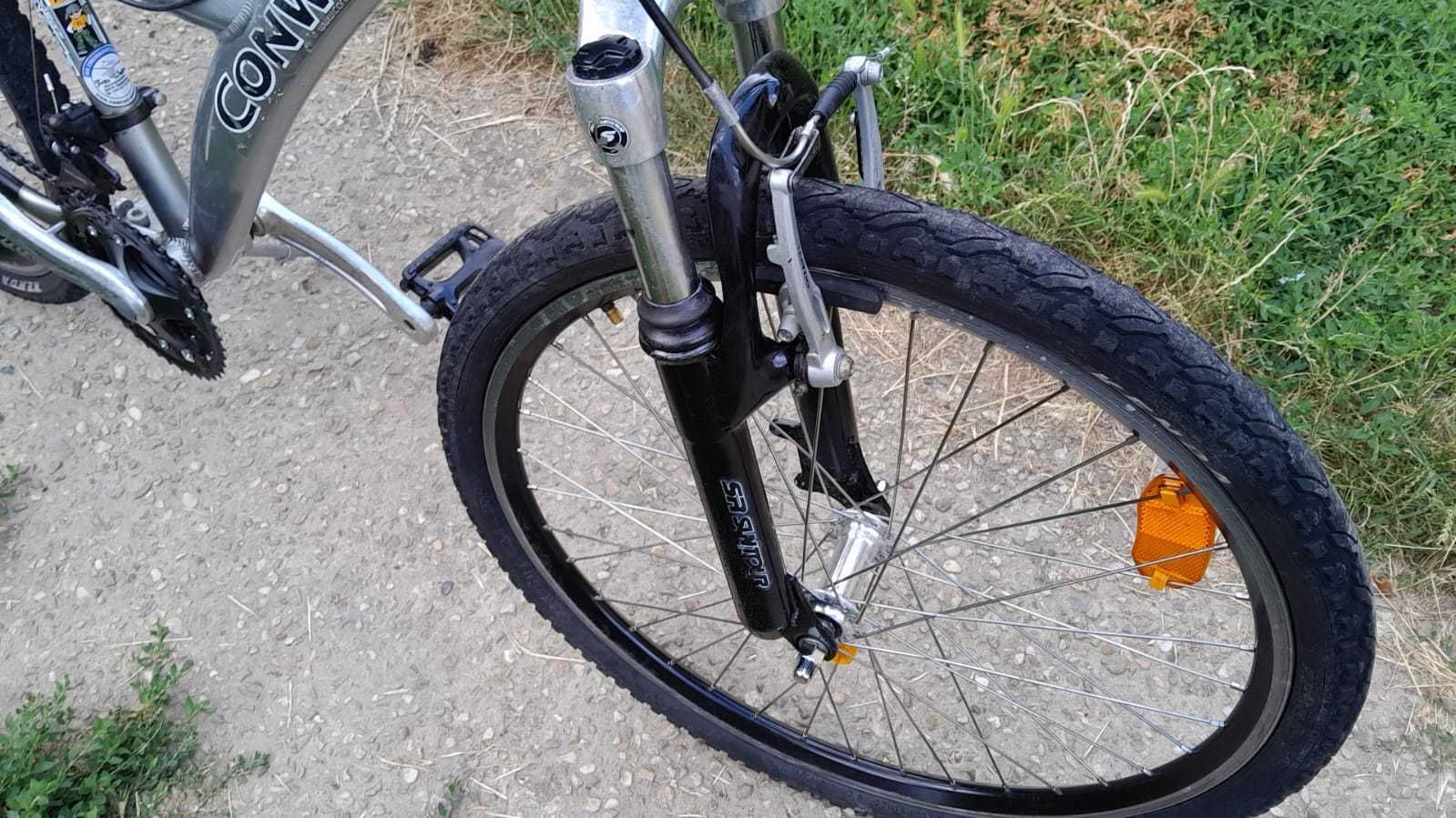 Bicicleta copii (9-14 ani) Conway, Aluminiu, 21 viteze, Shimano
