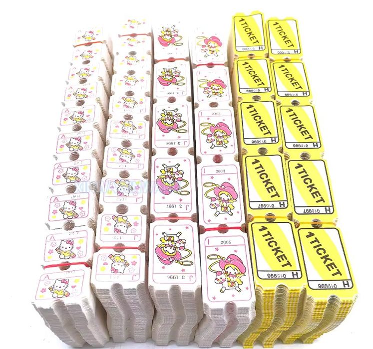 Билети за аркадни игри (игрални зали)