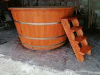 Ciubar din lemn jacuzzi