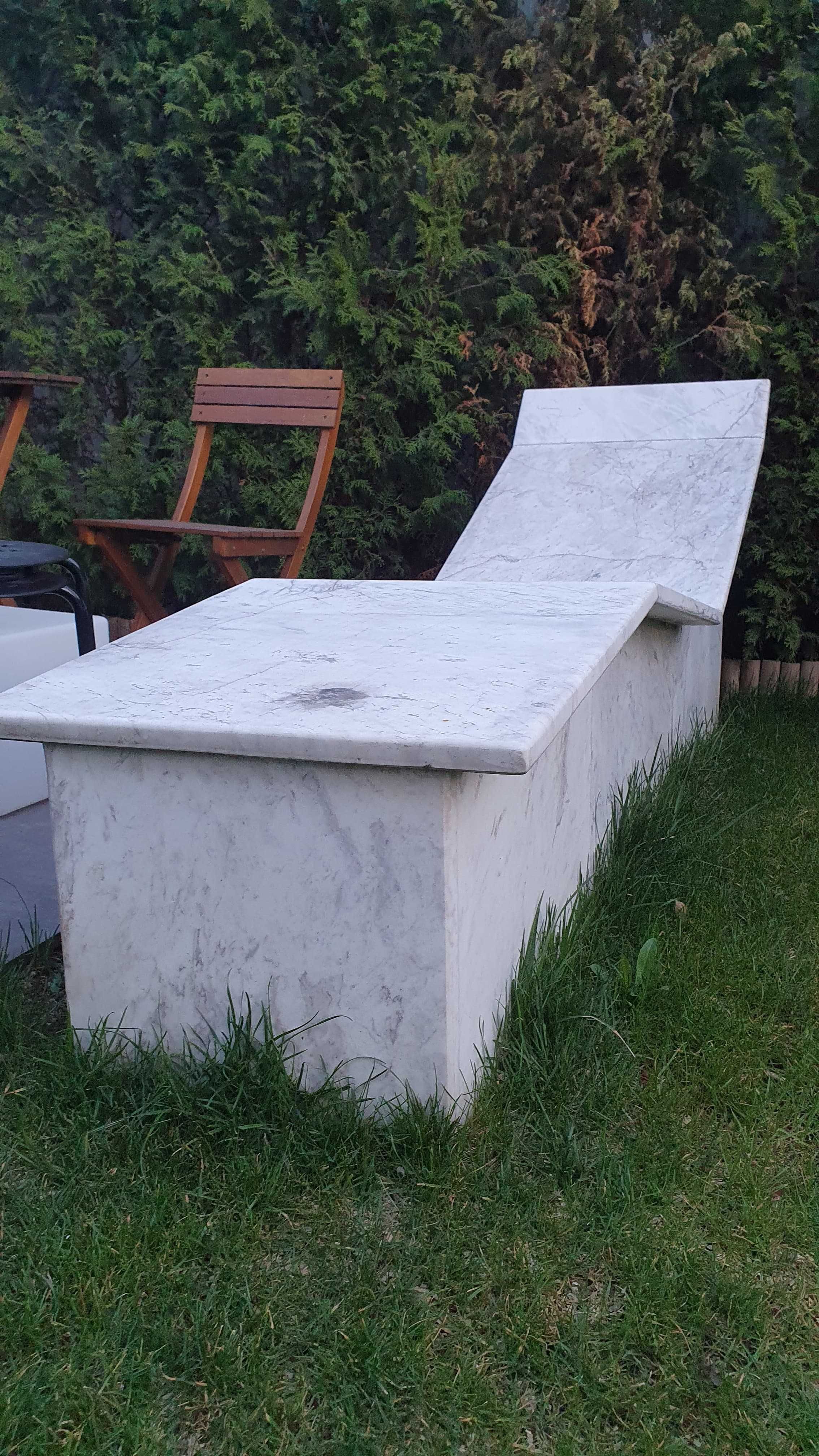 Sezlong design Marmura Calacatta
